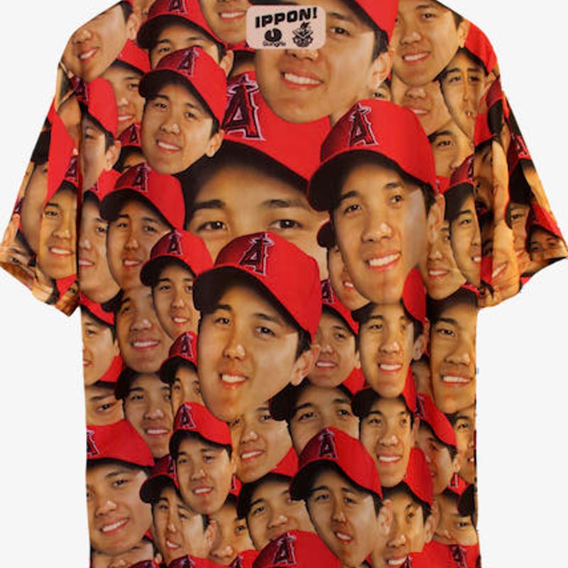 大谷翔平 選手 MVP 顔だらけTシャツ XL 非売品 限定 大谷翔平 選手 MVP 顔だらけTシャツ XL 非売品 限定