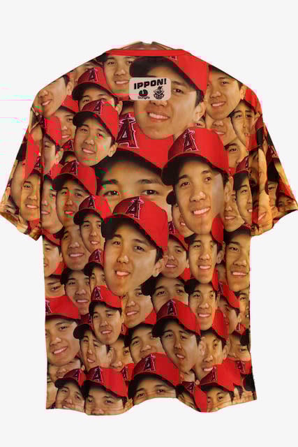 大谷翔平 選手 MVP 顔だらけTシャツ XL 非売品 限定