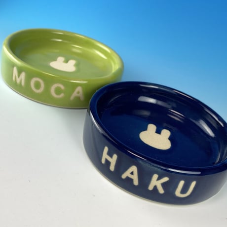 【Semi-custom】うさぎ様用バースデープレート（うさぎ印）※ 名入れ有り