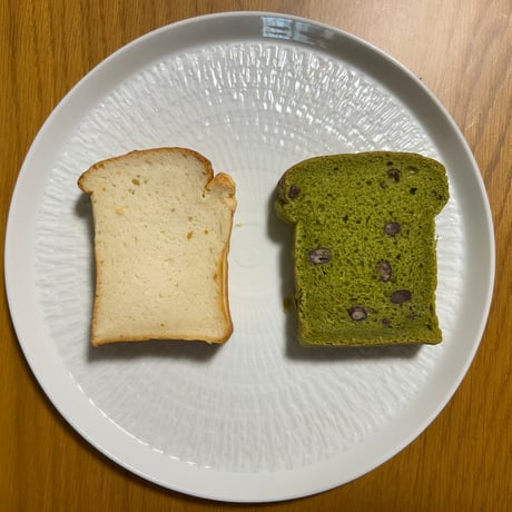 動画レッスン  大豆粉と玄米粉の食パン＆抹茶と小豆の食パンセット