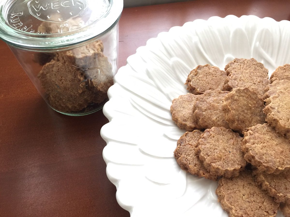 クッキーページ べジターレ グルテンフリーのほどけるクッキー