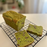 動画レッスン  大豆粉と玄米粉の抹茶と小豆の食パン