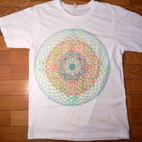 HADOU  SILKSCREEN  PRINT  PCHEDELIC  MANDARA  ハドウ