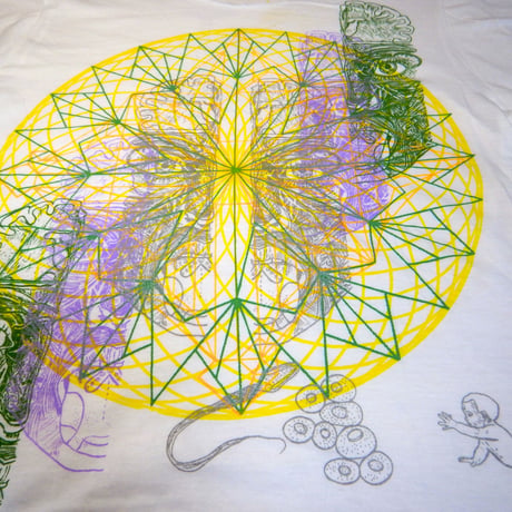 HADOOU  SILKSCREEN  PRINT  ORGANIC  COTTON   ハドウ　シルクスクリーンプリント　オーガニックコットン