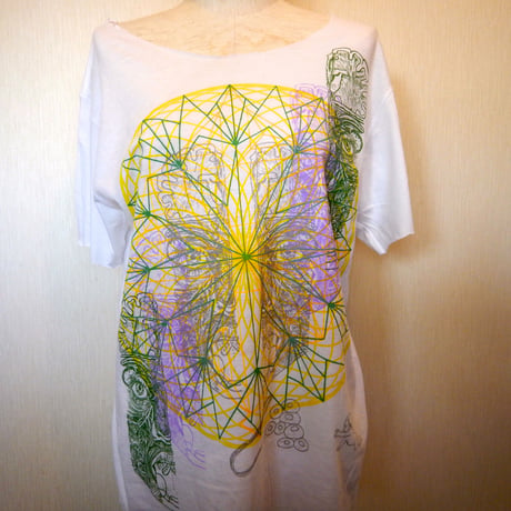 HADOOU  SILKSCREEN  PRINT  ORGANIC  COTTON   ハドウ　シルクスクリーンプリント　オーガニックコットン