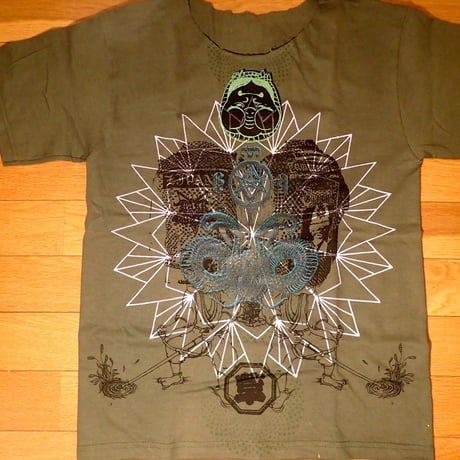 HADOU  SILKSCREEN  PRINT   CRAM  ハドウ　手刷り