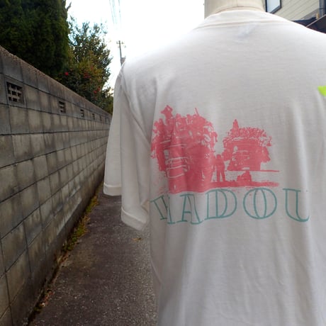 HADOU  SILKSCREEN  PRINT  ハドウ　手刷り　T-SHIRT