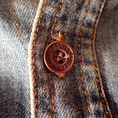 USED  PRINT  SHIRT(HADOU)  DENIM