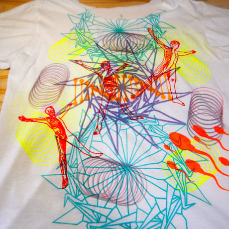 HADOU   SILKSCREEN  PRINT   DNA  ハドウ　シルクスクリーンプリント