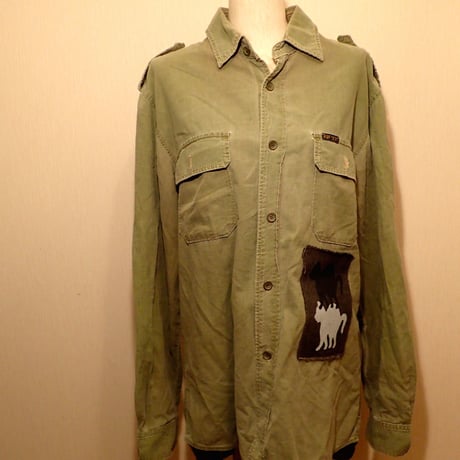 USED PRINT SHIRT (HADOU)  PANCRATIUS