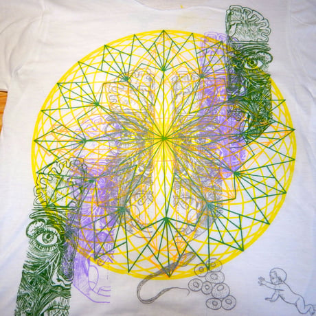 HADOOU  SILKSCREEN  PRINT  ORGANIC  COTTON   ハドウ　シルクスクリーンプリント　オーガニックコットン