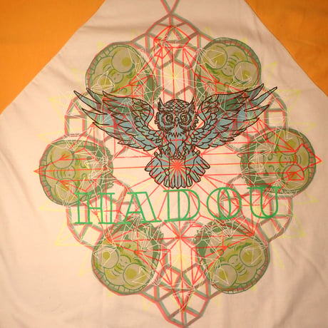 HADOU  SILKSCREEN  PRINT  OWL  ハドウ　シルクスクリーンプリント　ふくろう