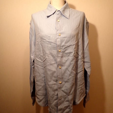 HADOU  USED  HERRINGBONE  SHIRT  シャツ