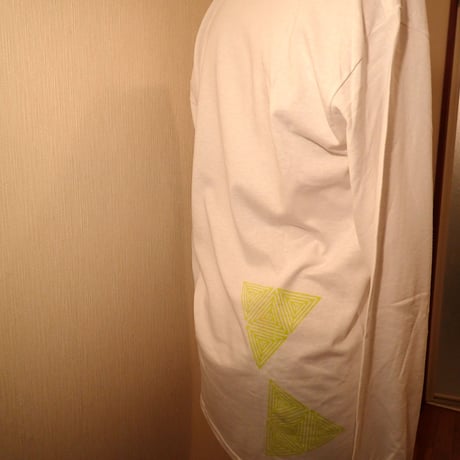 HADOU  SILKSCREEN  PRINT  LONG T-SHIRT  ハドウ