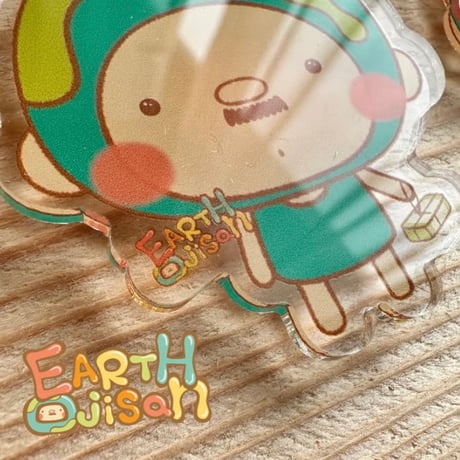 EARTHおじさんアクリルキーホルダー