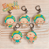 EARTHおじさんアクリルキーホルダー