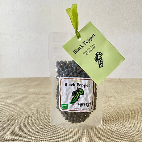 クラタペッパー　黒胡椒　【農薬・化学肥料不使用】35g