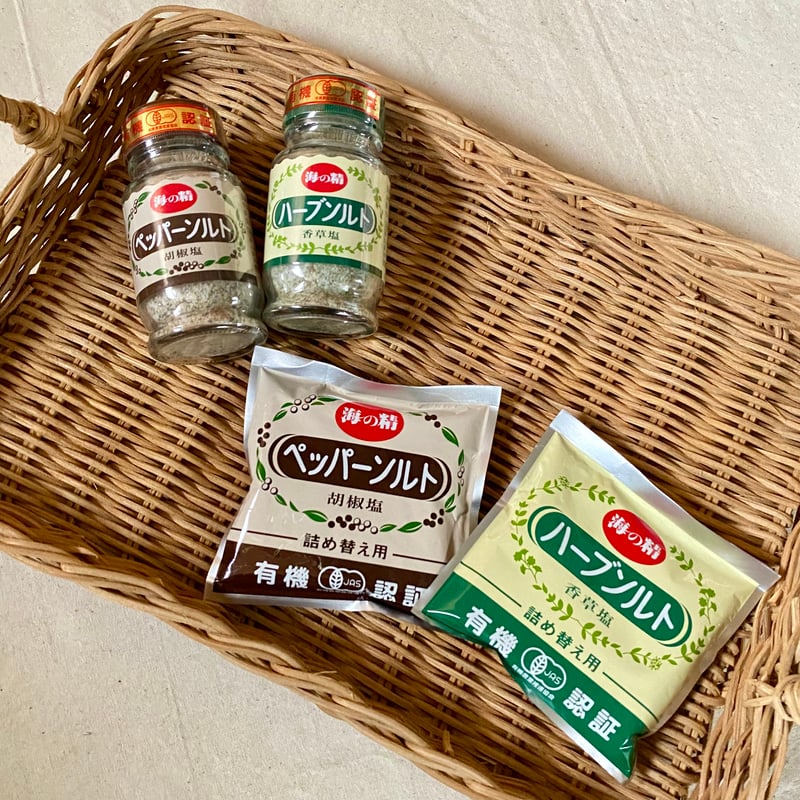 海の精】ペッパーソルト・ハーブソルト 55g | GOODEARTH STORE ～子ど