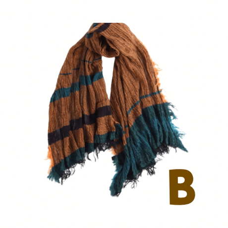 ◎tamaki niime　roots shawl BIG cotton 100％