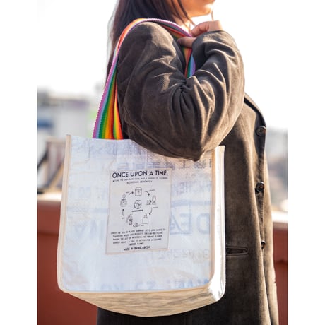 【エコバッグ】ゴミからできたHARE BAG