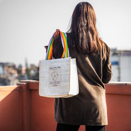 【エコバッグ】ゴミからできたHARE BAG