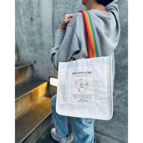【エコバッグ】ゴミからできたHARE BAG