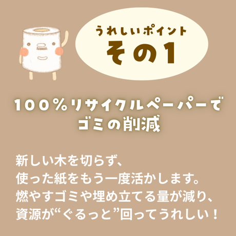 えらべる！【EARTHおじさんのトイレットペーパー】