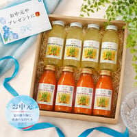 お中元・贈り物に🎁自然栽培ジュースセット（200ml・1L）