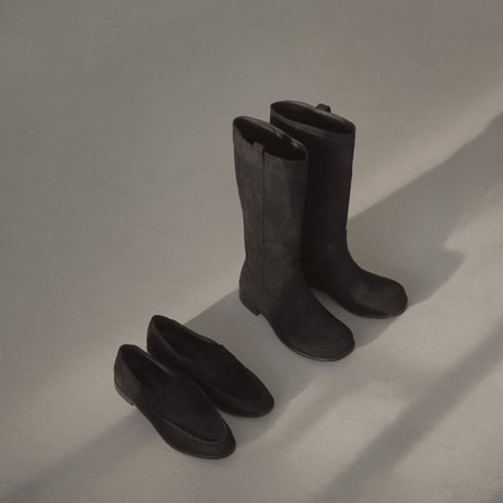 ( 6th order ) round suede boots