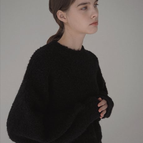 cirrus knit set _black