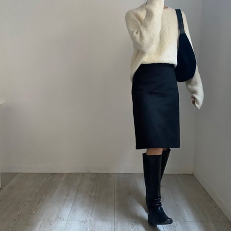 ( pre order ) compact midi skirt