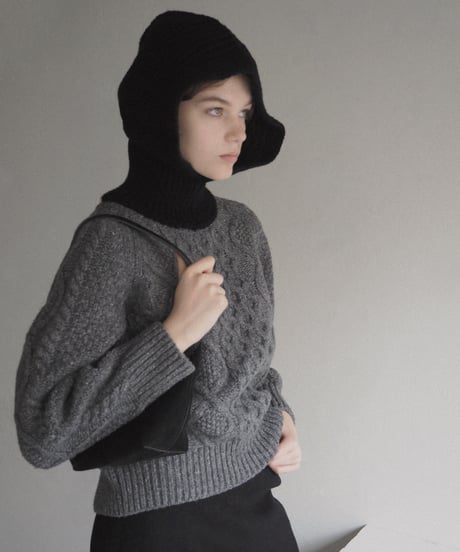 Carole knit sweater_charcoal