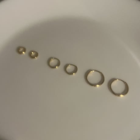 mince ring pierce ( 15mm )
