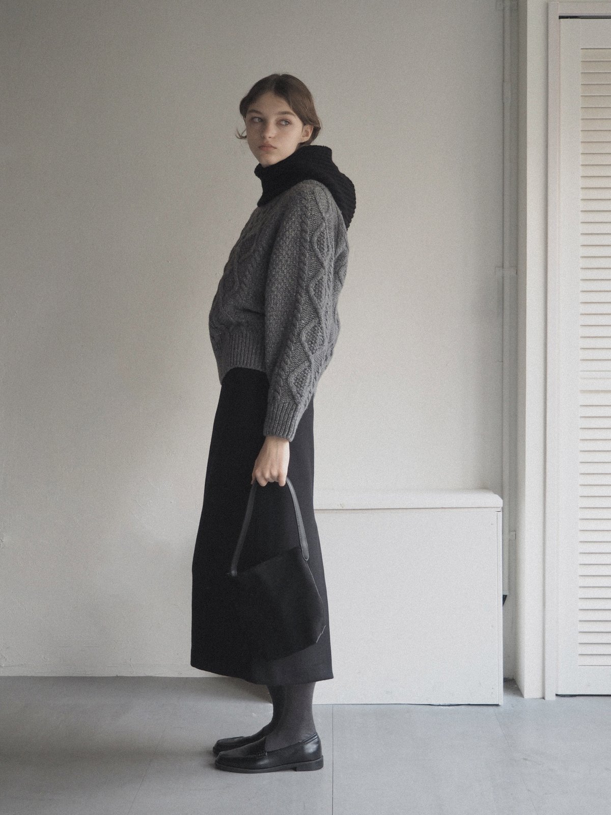 fl lanel / carolyn wool skirt