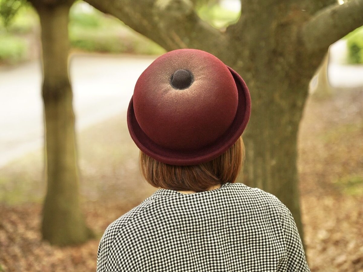 林檎パイの帽子 カクテルハット パイ帽子 カクテルハット | HoshibakoWorks