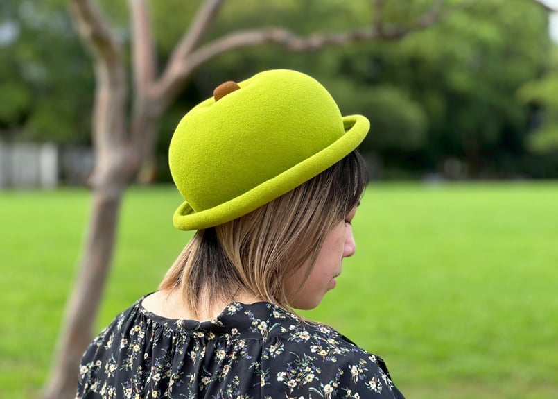 受注生産】青リンゴハット | KENT BREAD HAT