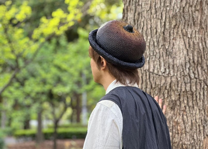 新品未使用　KENT BREAD HAT リンゴハット 受注生産】夏のリンゴハット | KENT BREAD HAT