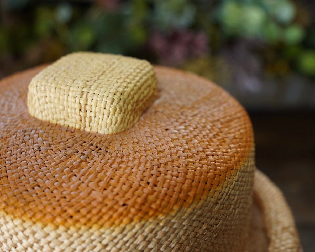 新品 kent bread hat 夏のホットケーキハット 麦わら帽子 パン 受注生産】夏のホットケーキハット | KENT BREAD HAT