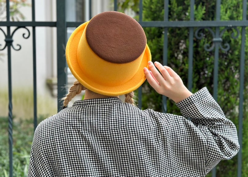 KENT BREAD HAT ハット ウール100 プリン 受注生産】レトロプリンハット | KENT BREAD HAT