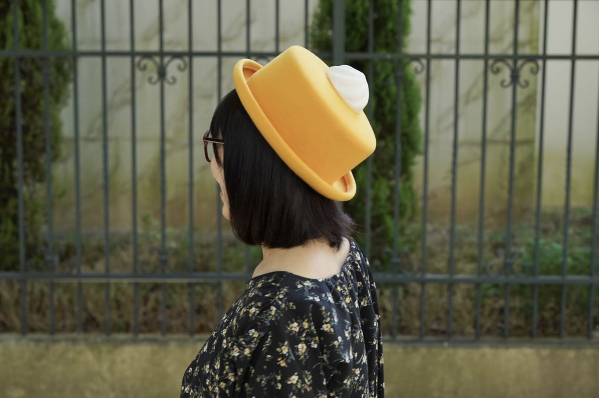 受注生産】かぼちゃのケーキハット | KENT BREAD HAT