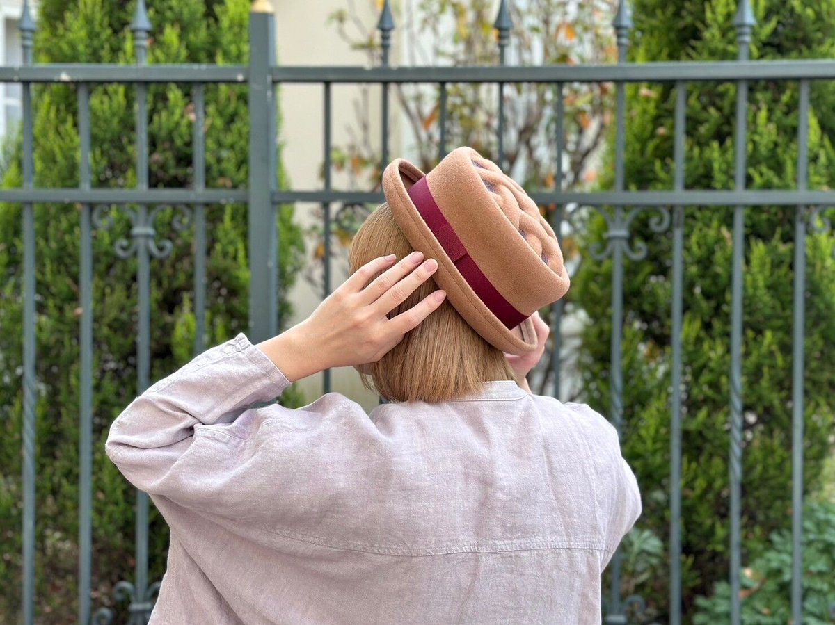 新品未使用　KENT BREAD HAT 麦わらチェリーパイハット fit=scale-down,w=1200