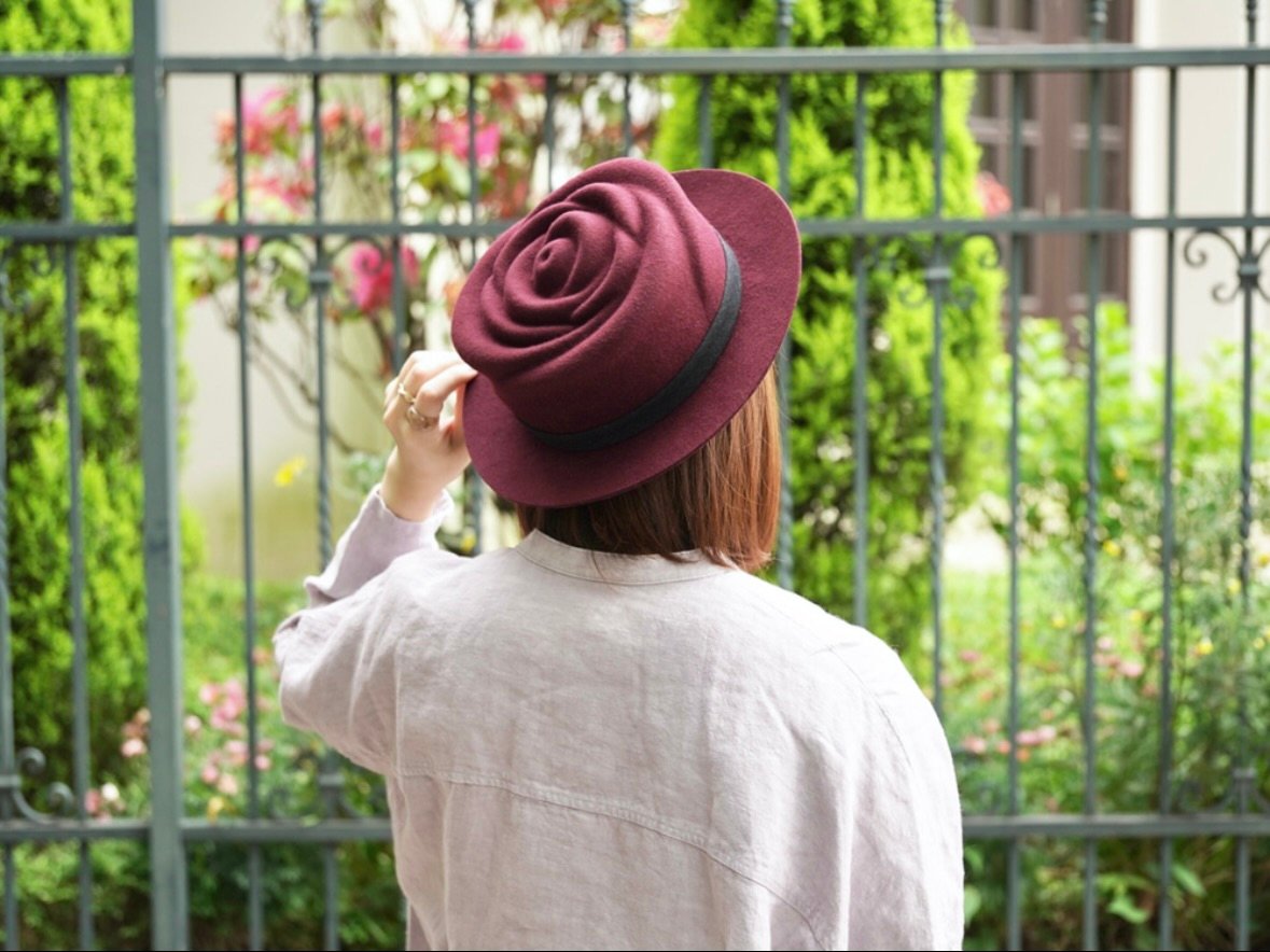 受注生産】ゴシックローズハットVer.2 | KENT BREAD HAT 受注生産】ゴシックローズハットVer.2 | KENT BREAD HAT