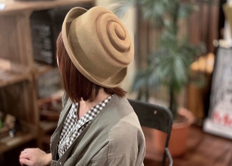 受注生産】シナモンロールハット | KENT BREAD HAT