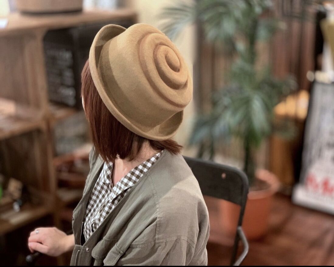 受注生産】シナモンロールハット | KENT BREAD HAT