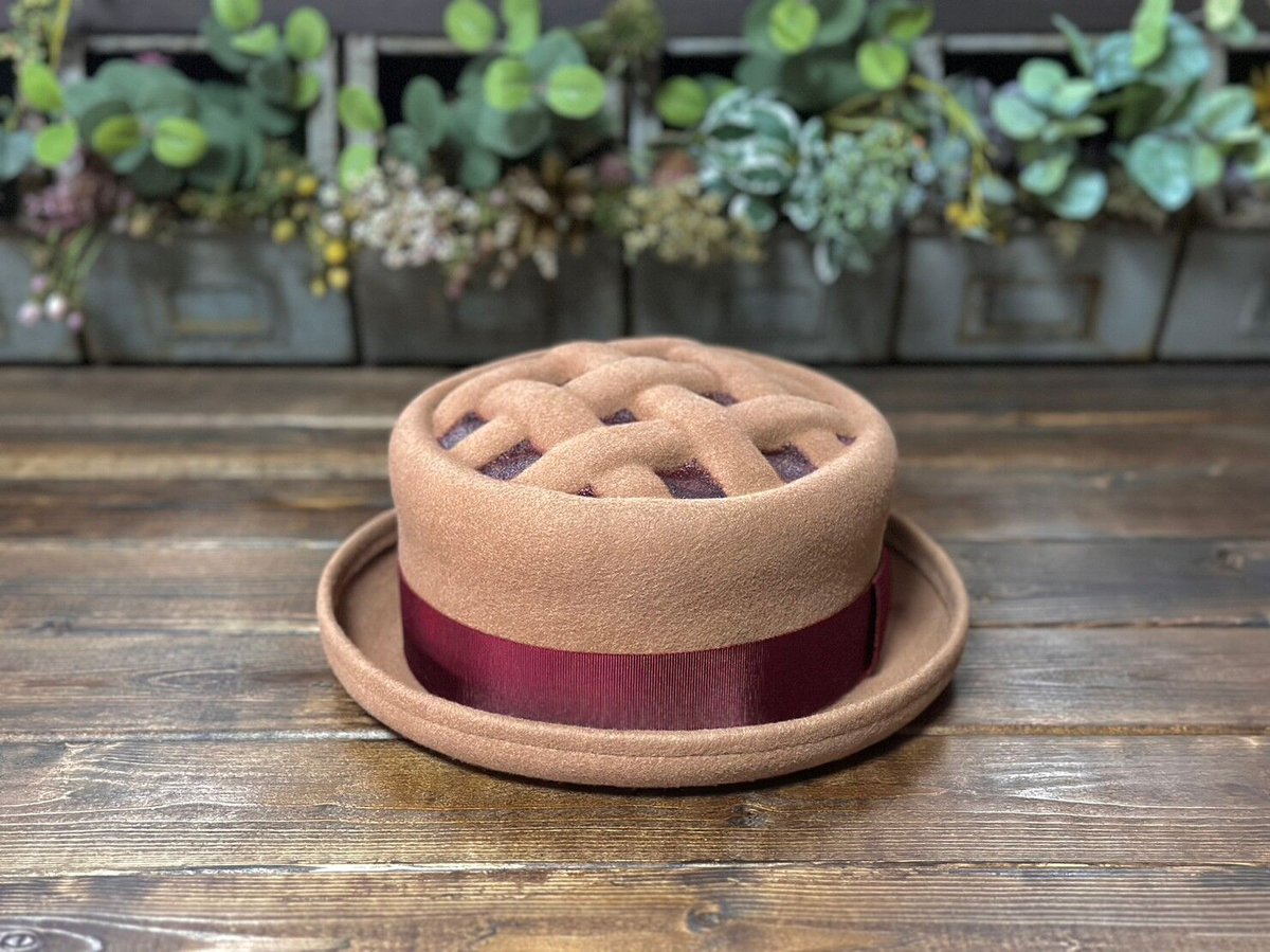 kent bread hat アップルパイ 帽子 レア 受注生産】麦わらアップルパイハット | KENT BREAD HAT