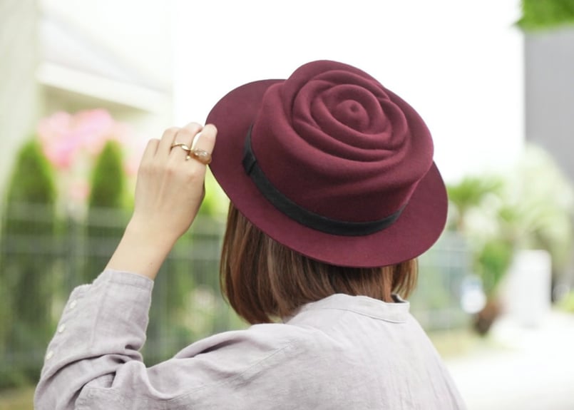 受注生産】ゴシックローズハットVer.2 | KENT BREAD HAT