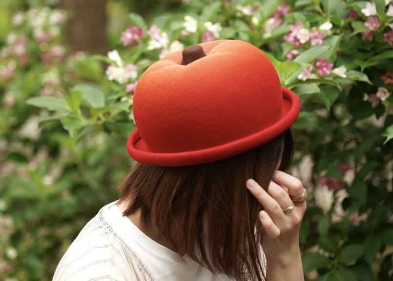 受注生産】まるごとリンゴハットVer.2 | KENT BREAD HAT