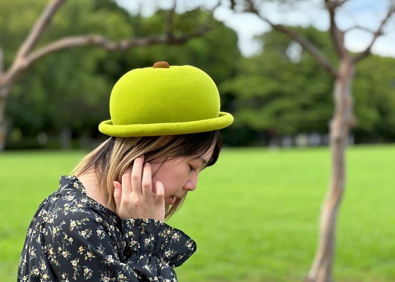 受注生産】青リンゴハット | KENT BREAD HAT