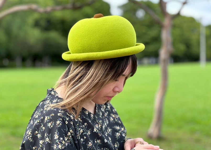 受注生産】青リンゴハット | KENT BREAD HAT