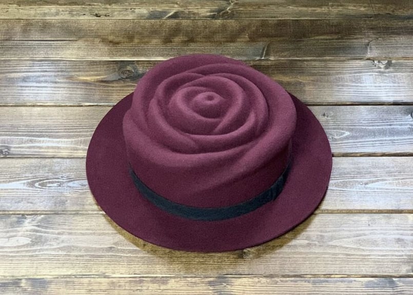 受注生産】ゴシックローズハットVer.2 | KENT BREAD HAT 受注生産】ゴシックローズハットVer.2 | KENT BREAD HAT